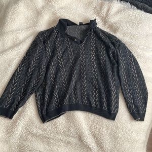 Conte di Milano Vintage Knit Grandma Sweater